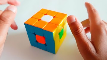 How to make flower on 3x3x3 cube