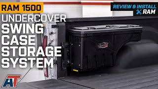 20022018 RAM 1500 UnderCover Swing Case Storage System; Driver Side Review & Install