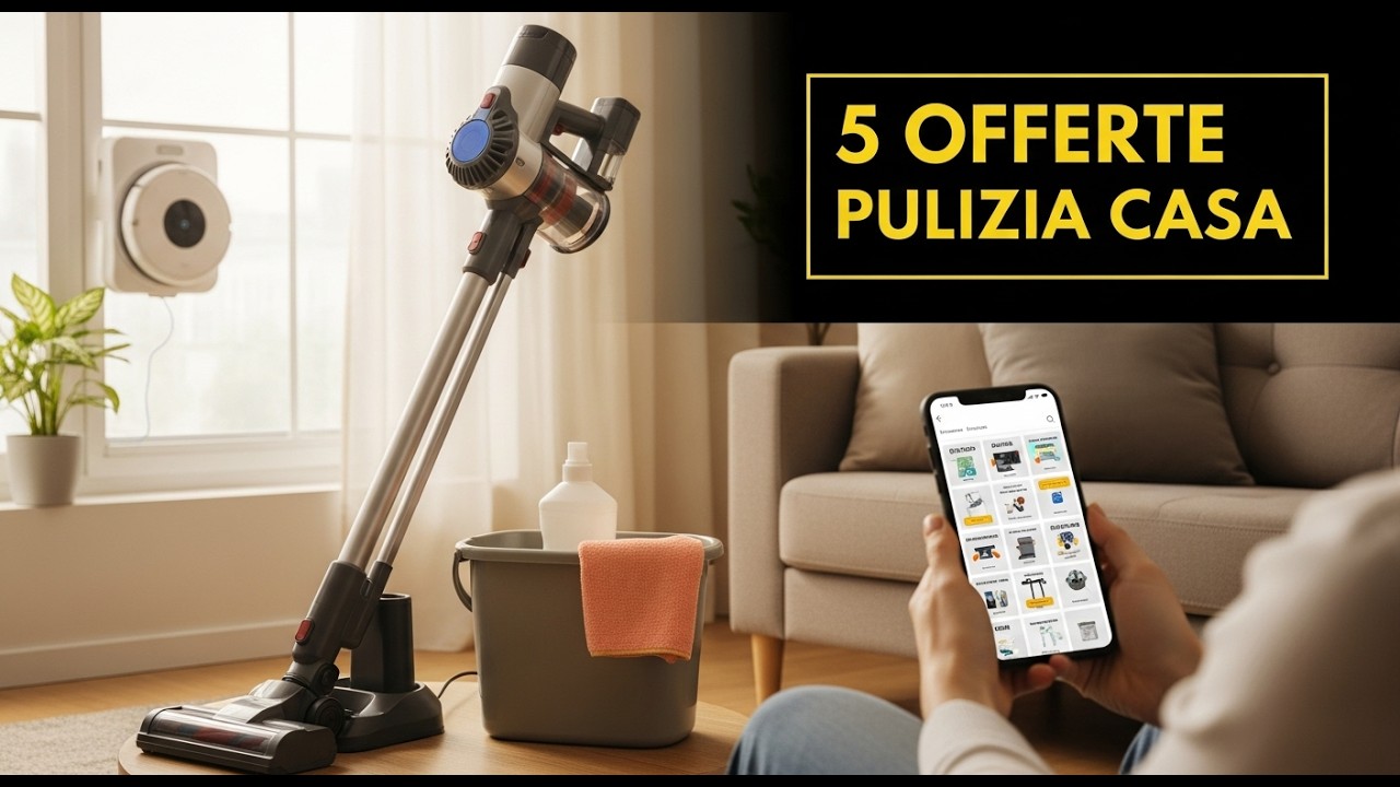 Pulizia della casa: prodotti e offerte da valutare
