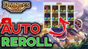 REROLL AUTOMATICALLY using Bluestacks! | How to macro and play on PC Guide/Tutorial [DIVINITYS RISE]
