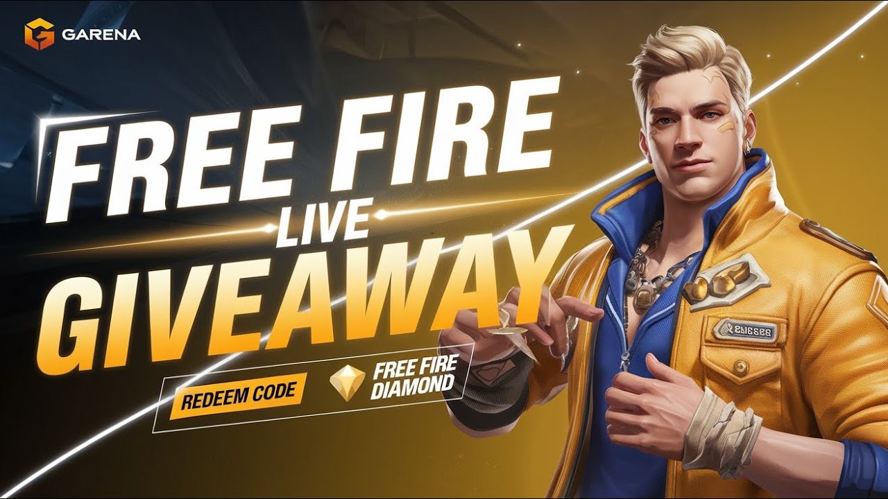 Free Fire GIVEAWAY LIVE🔴 FF Live GIVEAWAY🤑 Free Fire Team Code GIVEAWAY ...