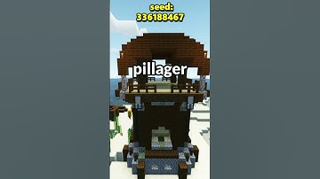 ☠️ PILLAGER OUTPOST ISLAND - Minecraft 1.21 Java Edition Seed