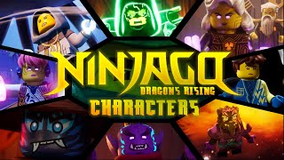 All Ninjago Dragons Rising Characters (2023-2024)