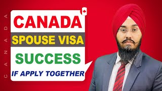 CANADA SPOUSE VISA SUCCESS IF APPLY TOGETHER | STUDY VISA UPDATES 2023 | USA CANADA UK