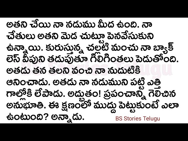 అమెరికాలో ప్రేమ Part-1|మనస్సును కదిలించే అద్భుతమైన కథ|Heart touching storiesTelugu@bsstoriestelugu class=