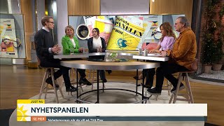 Nyhetspanelen om regeringens förslag om visitationszoner | Nyhetsmorgon | TV4 & TV4 Play