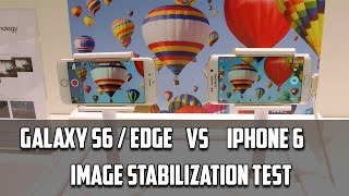 Samsung Galaxy S6 vs iPhone 6 Image Stabilization Test