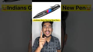Indian Genz Buying New Pen😂 #shorts #funny #indian #relatable