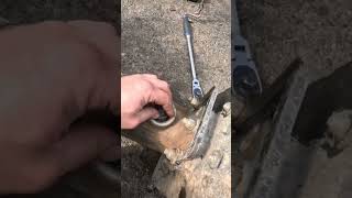 how to change the rammer oil in Wacker  jumping jack tamper.