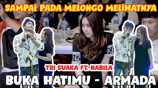 Buka Hatimu - Armada (Live Ngamen) Tri Suaka & Nabila