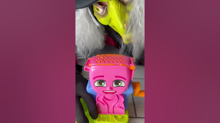 Witch changes monster hair color 👻🤣 #shorts