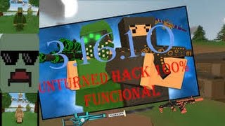 novo hacker do unturned 3.16.1.0 da like porf pra ajuda 27/08/2016