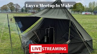 IRL Bushcraft - Wales Meetup & Camp - Lavvu Modification & Gathering.