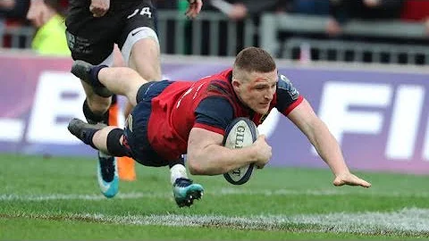 Andrew Conway's winning try with this song is incr...