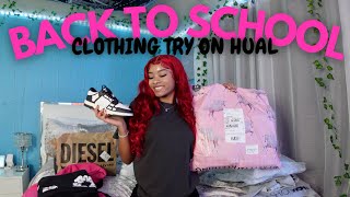 $2000+ Back to School Clothing Try on Haul | PLT, Fashion Nova, Diesel, Amiri
