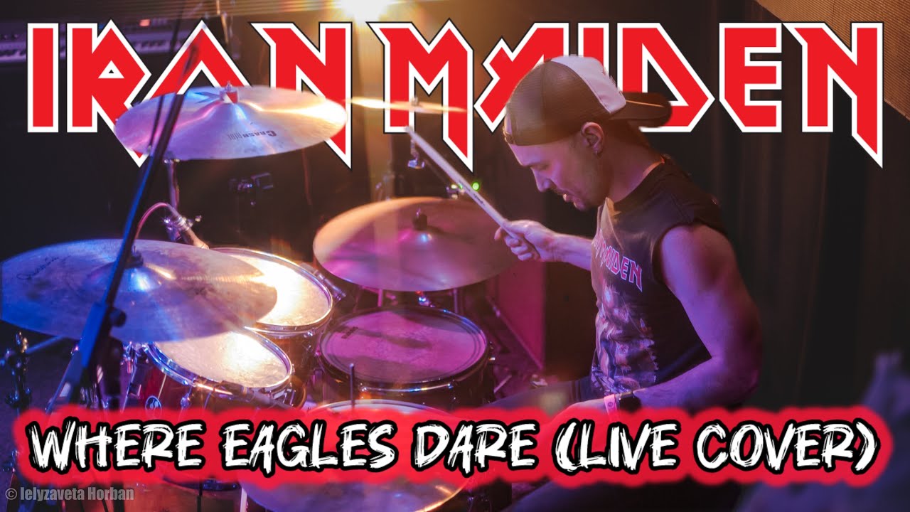 IRON MAIDEN - WHERE EAGLES DARE (live cover) | Ruslangeles & Blood Brothers