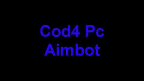 Cod4 AIMBOT 1.7! Link in description!!!!!!!