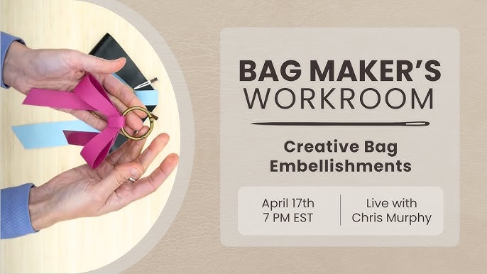 DIY organizer bag embellishments examples