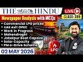 The Hindu Analysis - 2nd May | The Hindu Newspaper Today with MCQs | Aasim Sir