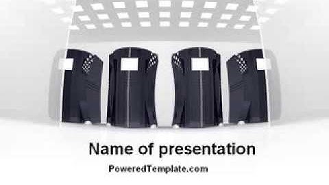 Web Server PowerPoint Template by PoweredTemplate.com