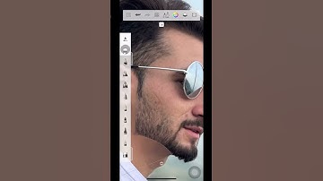 How To Edit Stylish Beard In Sketchbook || 🧔‍♂️🤍🔥
