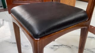 How to make a padded backrest chair