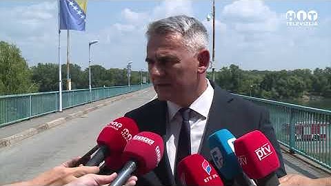 Ponovo krenuli automobili preko mosta Brčko - Gunja - Hit Televizija Brčko