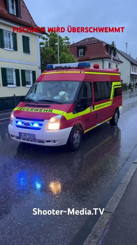 ❗️MASSIVE ÜBERFLUTUNG bei FISCHACH  ❗️| Feuerwehr im Dauereinsatz | #shorts