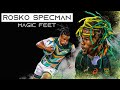 Incredible speed and footwork  rosko specman  rugby steps and speed