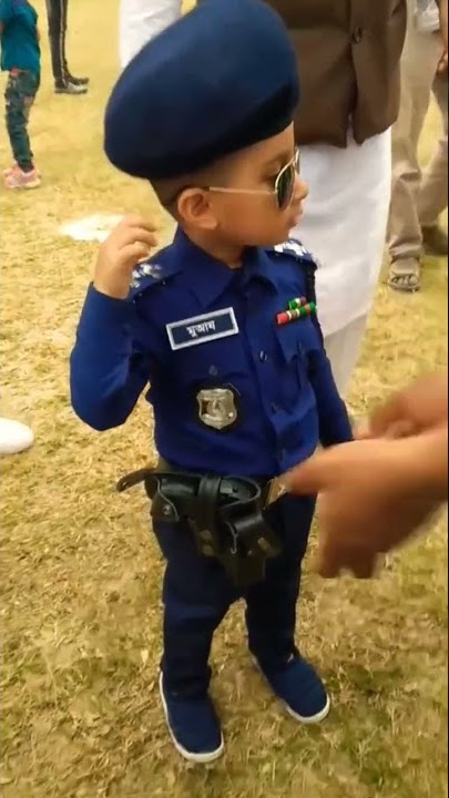 wow 😍baby police uniform video 🤗#youtubeshorts#shorts