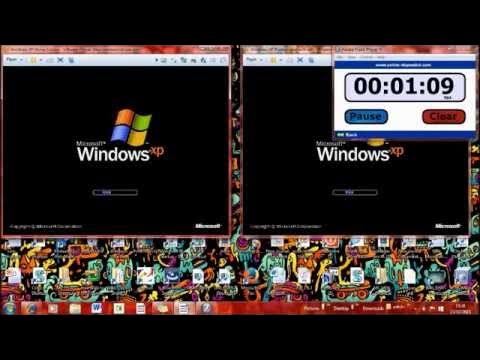 Windows Xp Home Edition Vs Professional-Bootup Timer - Youtube