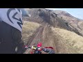 How to safely go down steep hills on a dirt bike