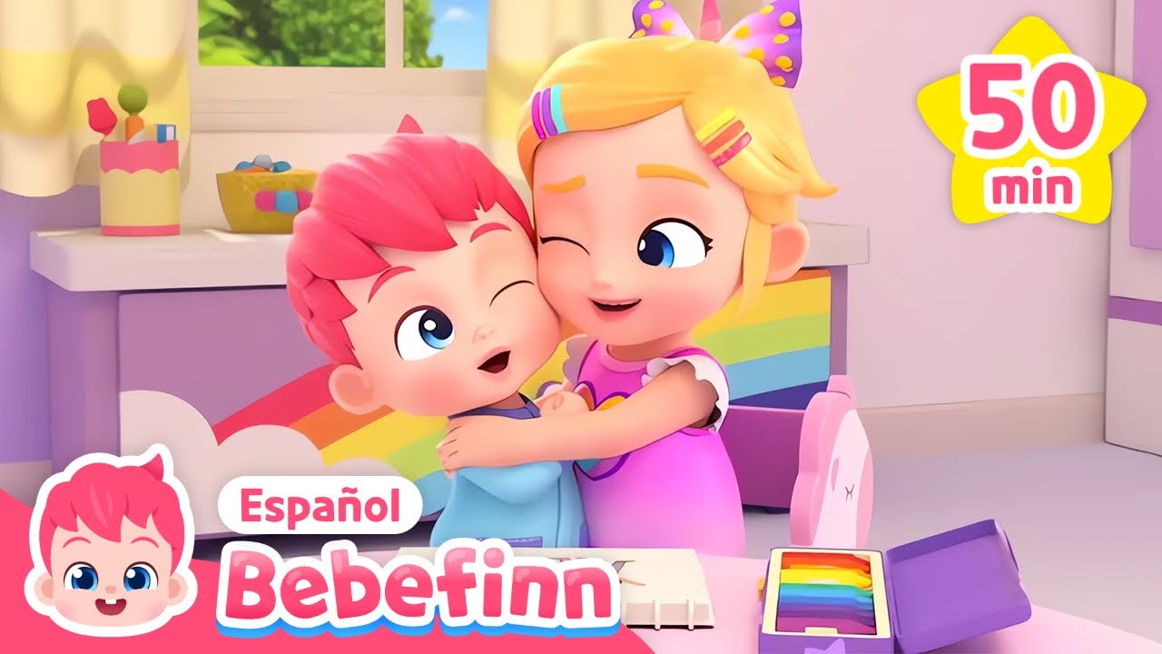 Amo a mi familia💗 | Día de San Valentín | Skidamarink | Canciones Infantiles | Bebefinn en español