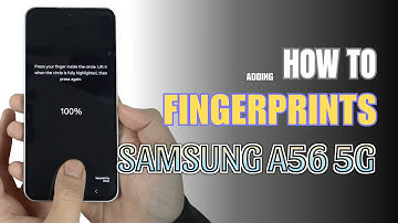 How to enable Fingerprints on Samsung Galaxy A56 5G