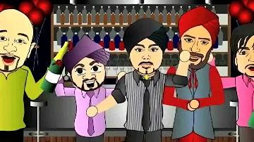 Dalvinder Singh - Yaar Da Viah HD Version (720p) - A Vision Vee Animation