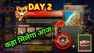 Fabled Fox Box Day 2 Location|| कहा मिलेगा आज?|| Day 2 Fabled Fox Box Free Fire||AG ARMY