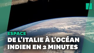 Thomas Pesquet nous fait faire le tour de la Terre depuis l'ISS et c'est magnifique