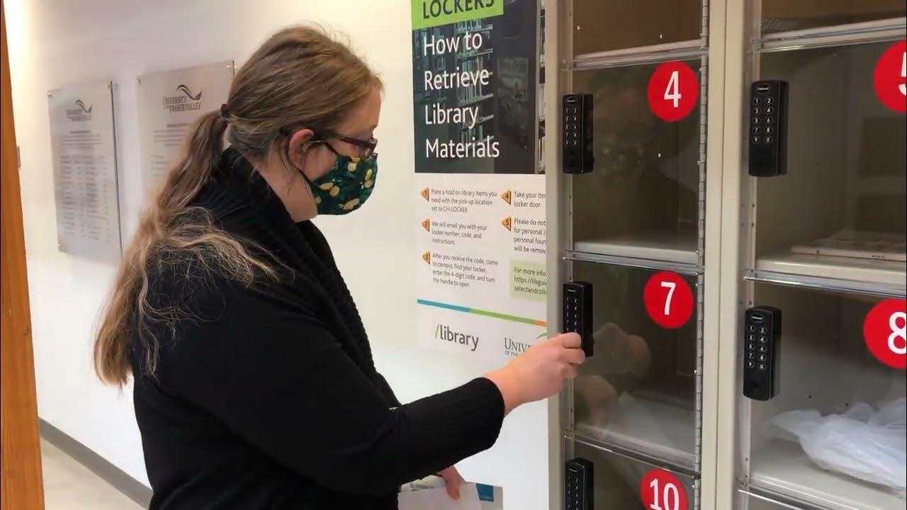 How to use Chilliwack Library Lockers YouTube