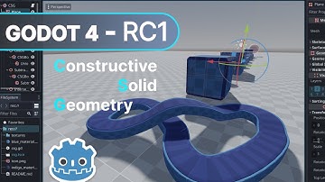 Godot 4 CSG is pretty easy