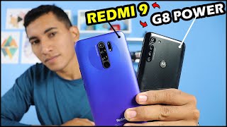 Moto G8 Power VS Redmi 9 - A melhor COMPARAÇÃO que você verá (Teste de Câmera, Jogos e Bateria)