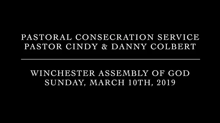 03-10-2019 Consecration Service of Pastor Cindy Co...