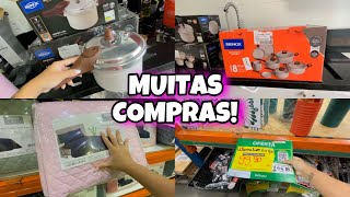 MUITAS COMPRAS PARA NOSSA CASA NOVA 🏠😍