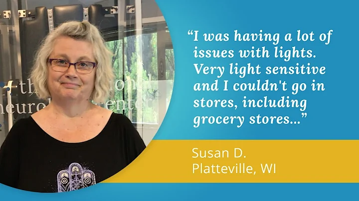 Susan - light sensitivity from Concussion