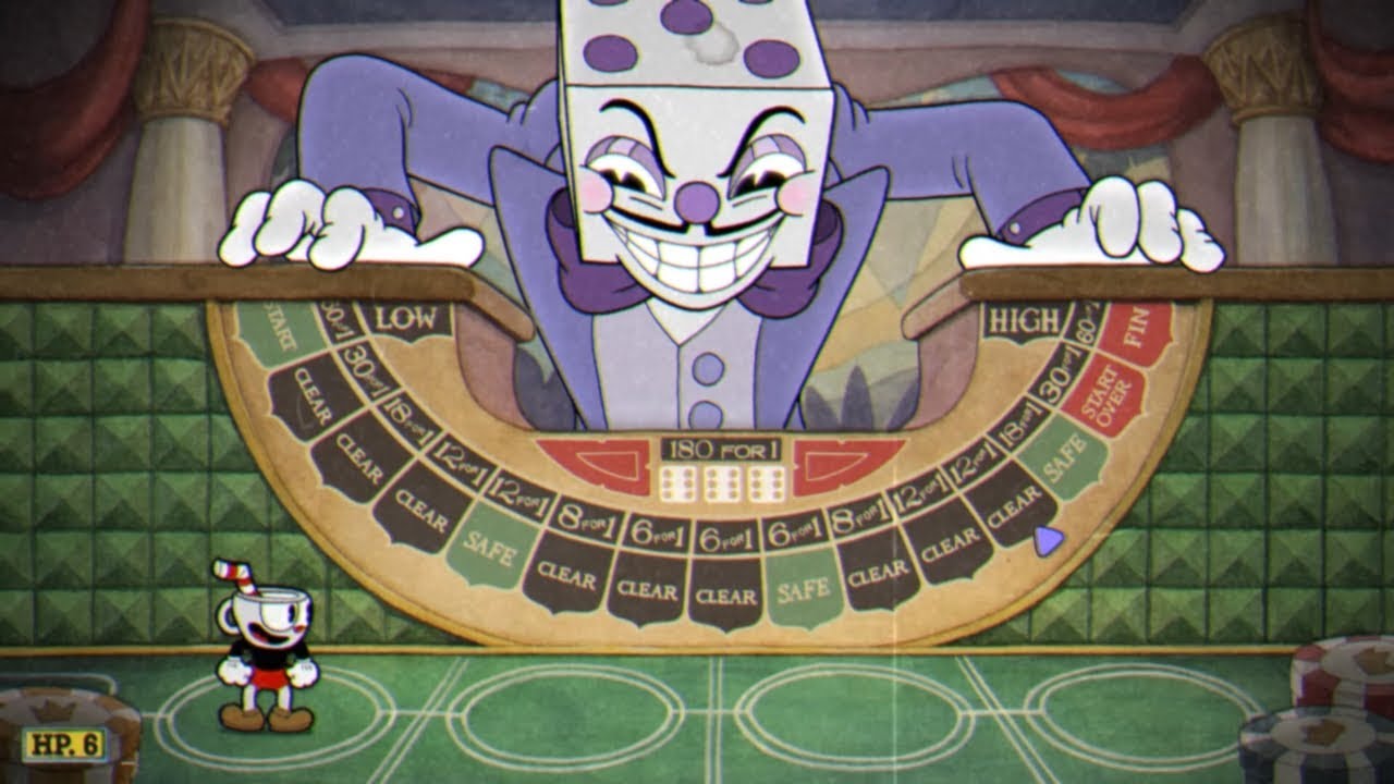 Cuphead Expert mode - S-RANK - King Dice / All Bets Are Off No Damage  Knockout 