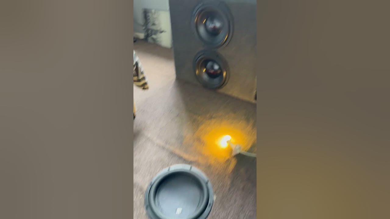 Playing 20 Hz on my 12” Subwoofers
