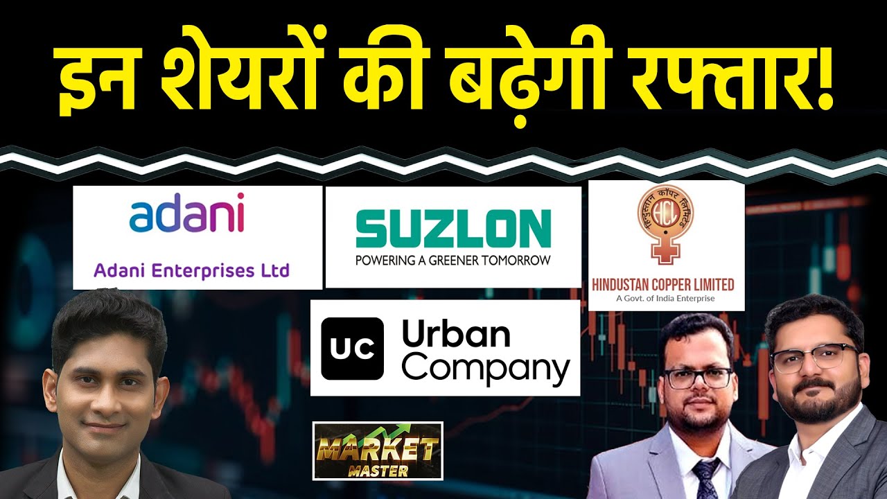 Axis Bank, Hind Copper, Urban Company, Suzlon, Adani Ent., IndusInd, UltraTech Share में क्या करें?