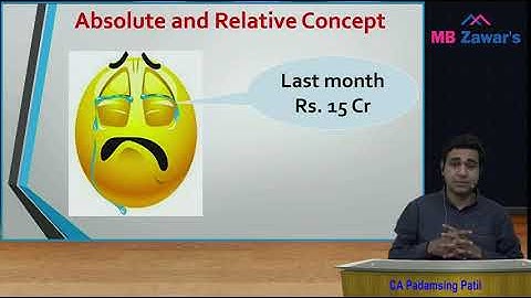 Absolute and Relative Concept