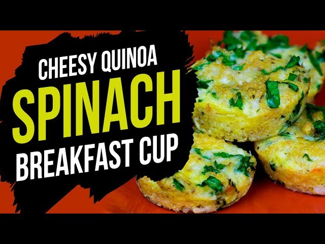 Cheesy Spinach Quinoa Cups (with Video) - Sweet Peas and Saffron