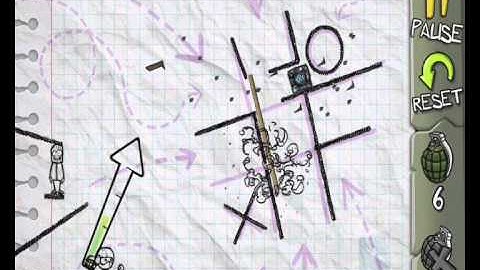 Fragger Stick Man Level 23 - Solution Walkthrough