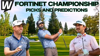 2023 Fortinet Championship Picks Predictions and Odds PGA Tour Free Plays WT Extra